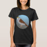 White-Throated Sparrow Bird Lab T-Shirt