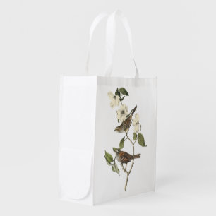 White-throated Sparrow by Audubon Grocery Bag