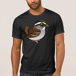 White-throated Sparrow Men's Alternative Apparel Basic Crew Neck T-Shirt