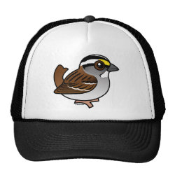 White-throated Sparrow Trucker Hat
