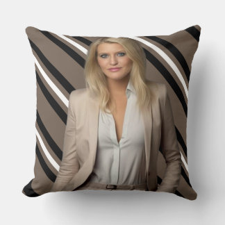 White Throw Pillow
