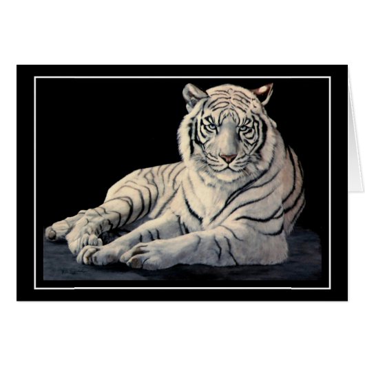 White Tiger (Front Horizontal)