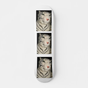 White Tiger 1 Skateboard Deck