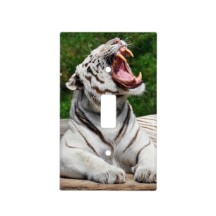 White Tiger, Bengal Tiger Light Switch Cover