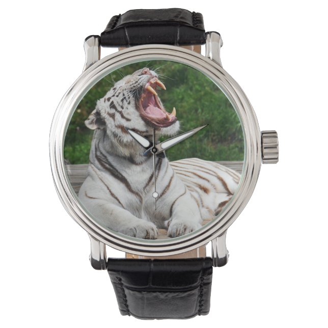 White Tiger, Bengal Tiger Watch (Front)