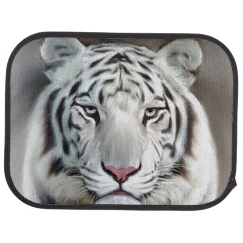 WHITE TIGER CAR MAT