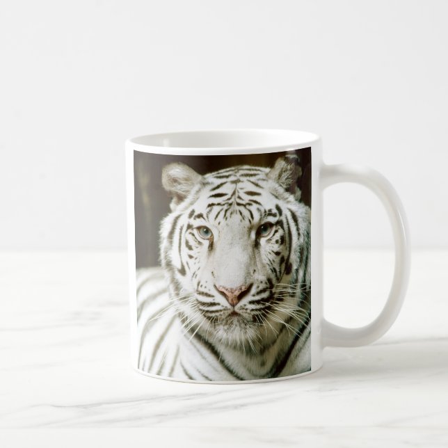 White Tiger Coffee Mug (Right)