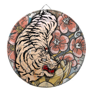 White Tiger Dart Board