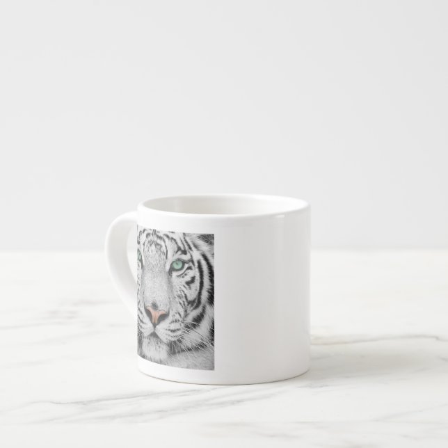 White Tiger Espresso Cup (Front Left)