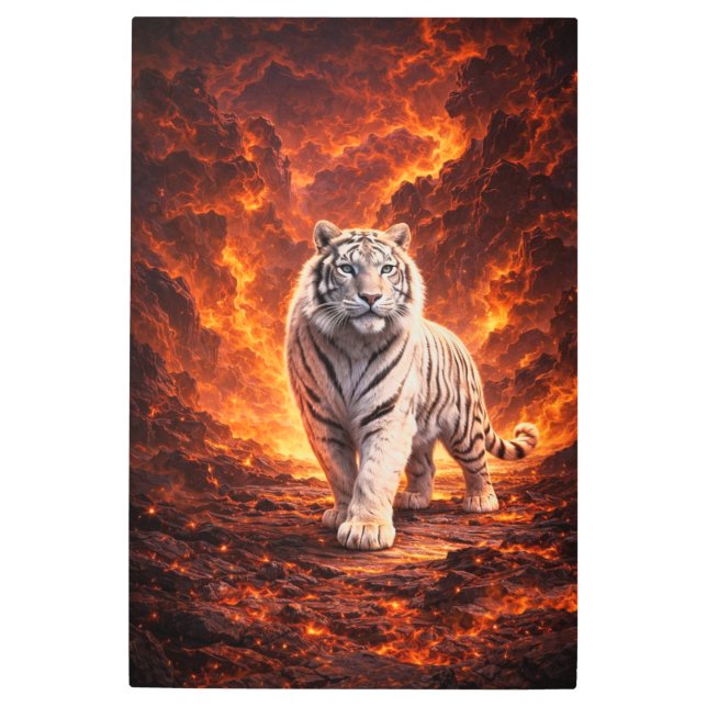 White Tiger Fantasy Art | Man Jiang Hong Art Serie (Front)