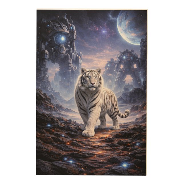 White Tiger Fantasy Art | Man Jiang Hong Art Serie (Front)