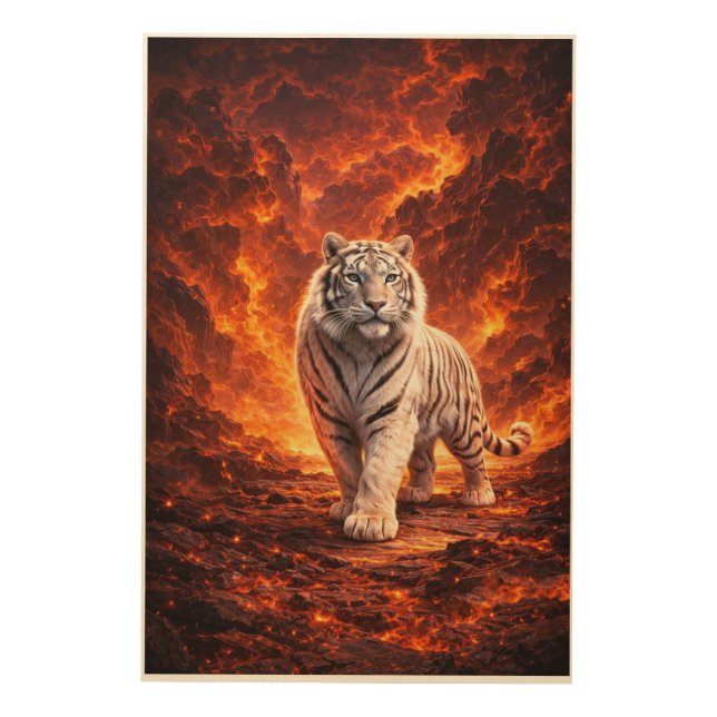 White Tiger Fantasy Art | Man Jiang Hong Art Serie (Front)