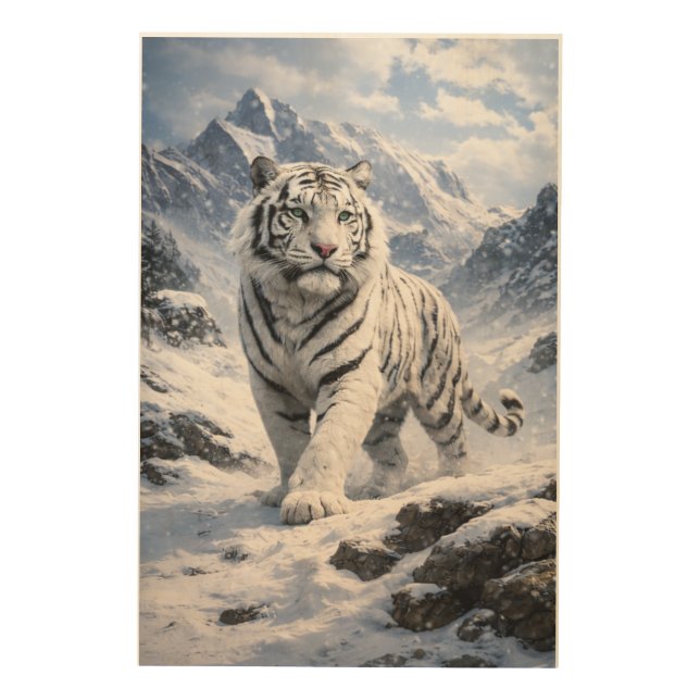 White Tiger Fantasy Art | Man Jiang Hong Art Serie (Front)
