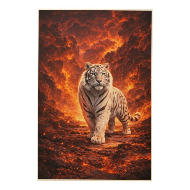 White Tiger Fantasy Art | Man Jiang Hong Art Serie (Front)
