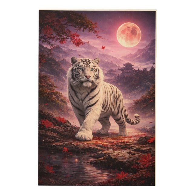 White Tiger Fantasy Art | Man Jiang Hong Art Serie (Front)