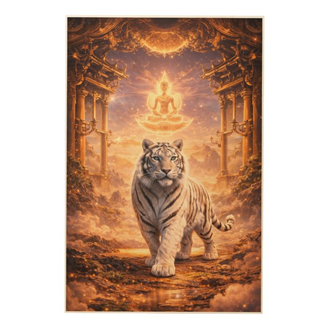 White Tiger Fantasy Art | Man Jiang Hong Art Serie (Front)