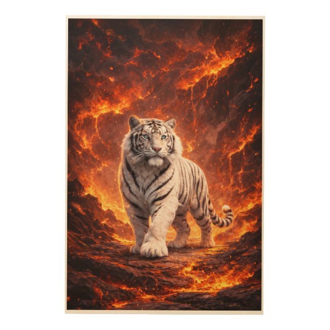 White Tiger Fantasy Art | Man Jiang Hong Art Serie (Front)