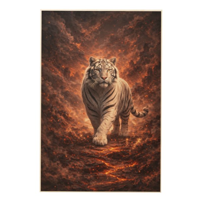 White Tiger Fantasy Art | Man Jiang Hong Art Serie (Front)