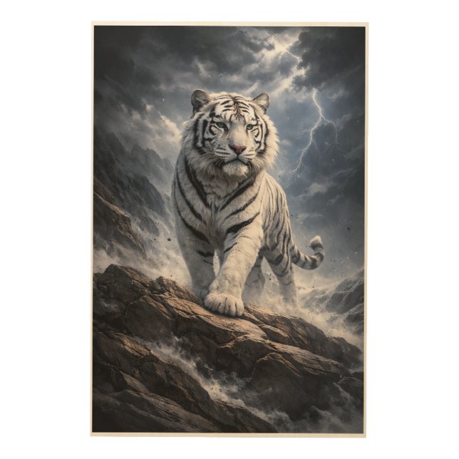 White Tiger Fantasy Art | Man Jiang Hong Art Serie (Front)