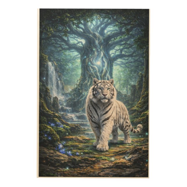 White Tiger Fantasy Art | Man Jiang Hong Art Serie (Front)