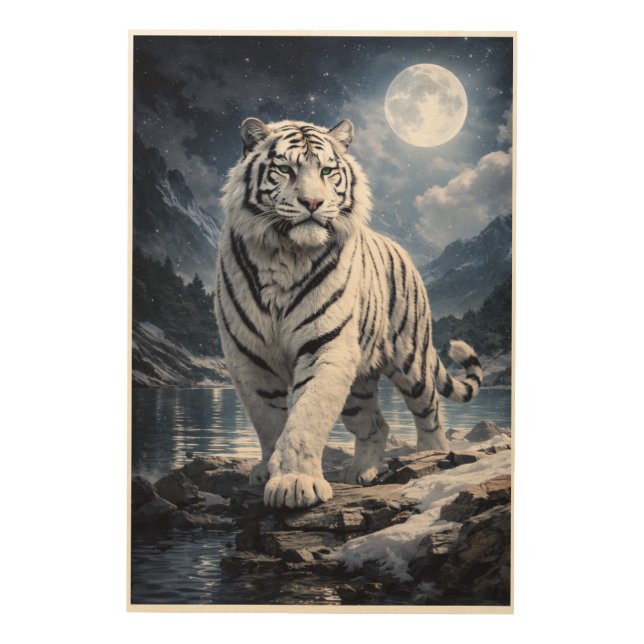 White Tiger Fantasy Art | Man Jiang Hong Art Serie (Front)
