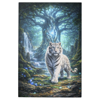 White Tiger Fantasy Art | Man Jiang Hong Art Serie