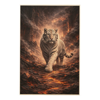White Tiger Fantasy Art | Man Jiang Hong Art Serie