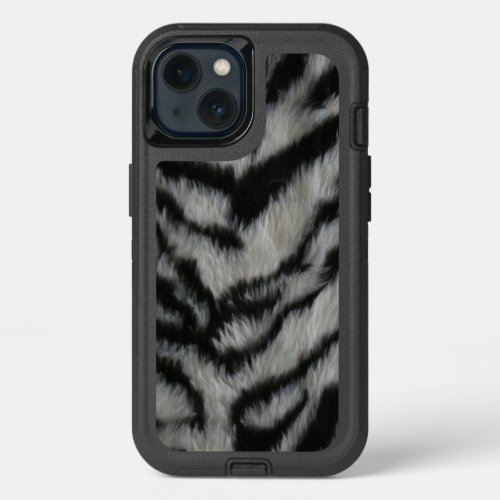 White Tiger Fur iPhone 13 Case