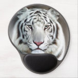 White Tiger Gel Mouse Pad at Zazzle