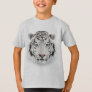 White Tiger Head T-Shirt