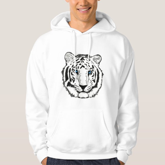 White tiger hoodie (Front)