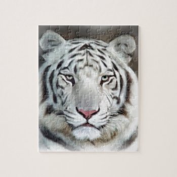 White Tiger Ii Jigsaw Puzzle by rosstreasuresetc at Zazzle