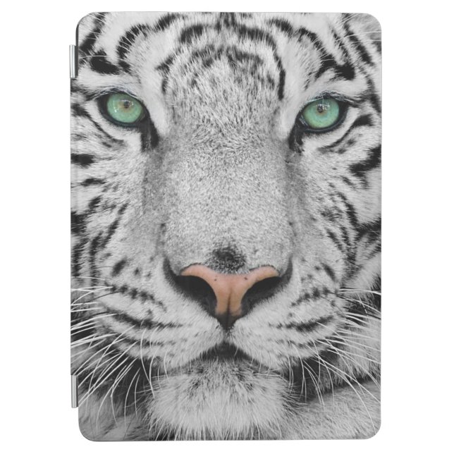 White Tiger iPad Air Cover (Front)