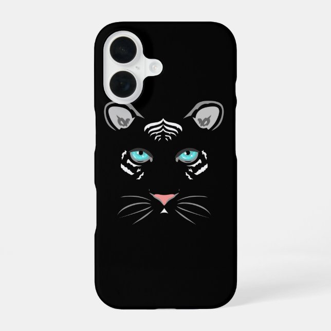 White Tiger Iphone Case (Back)