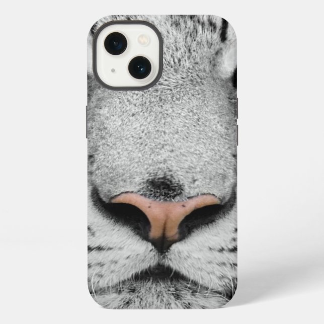 White Tiger Iphone Case (Back)