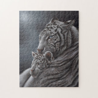 White Tiger Jigsaw Puzzle