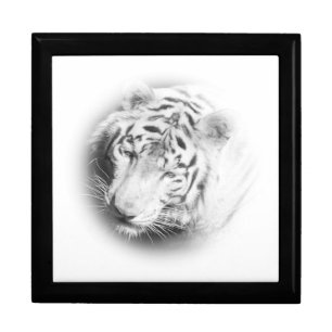 White Tiger Keepsake Box