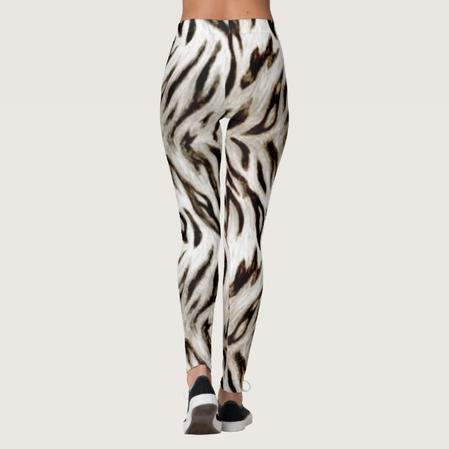 White Tiger Leggings (Back)