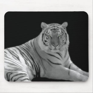 White Tiger mouse pad