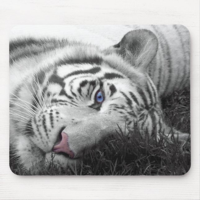 White Tiger mousepad (Front)