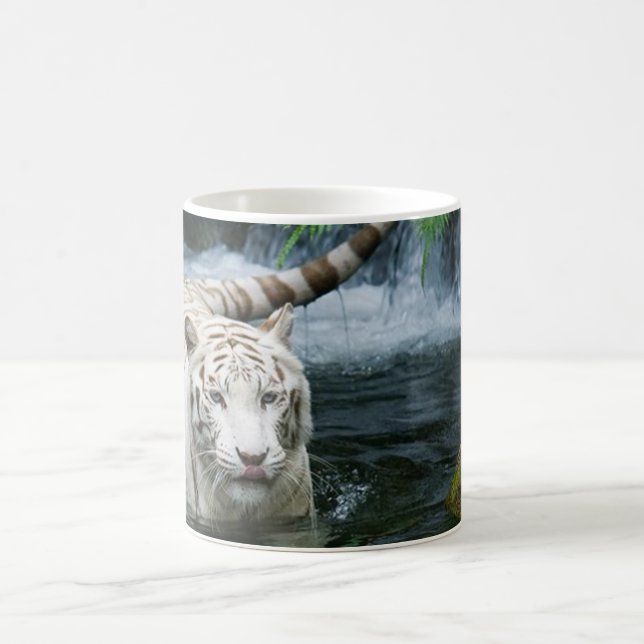 White Tiger Mug (Center)