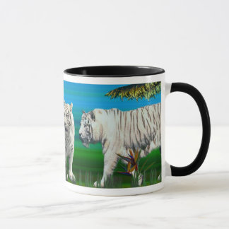 White Tiger Mug03 Mug