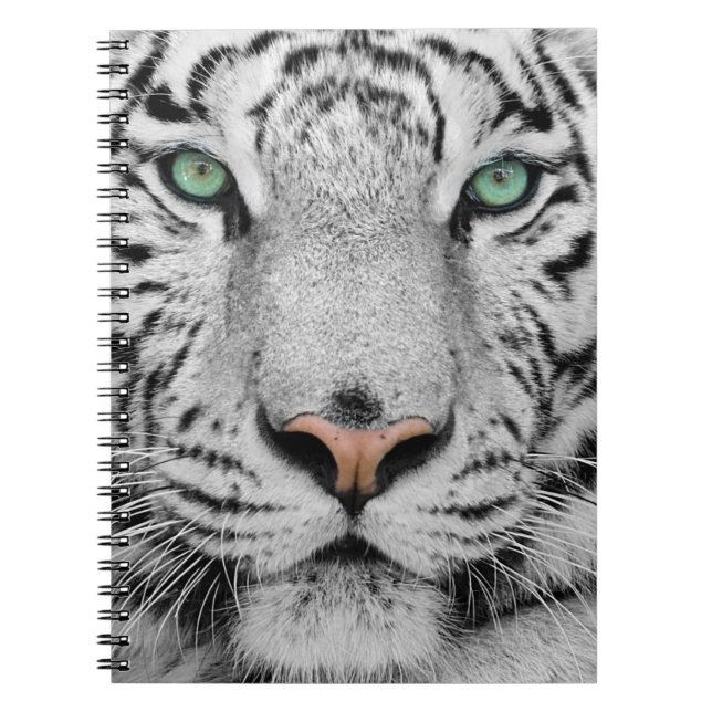 White Tiger Notebook (Front)