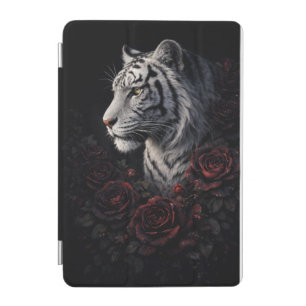White Tiger Portrait – Calm Power and Silent Gaze iPad Mini Cover