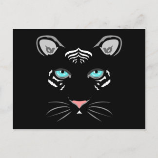 White Tiger Postcard