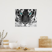 White Tiger Poster Eyes (Kitchen)