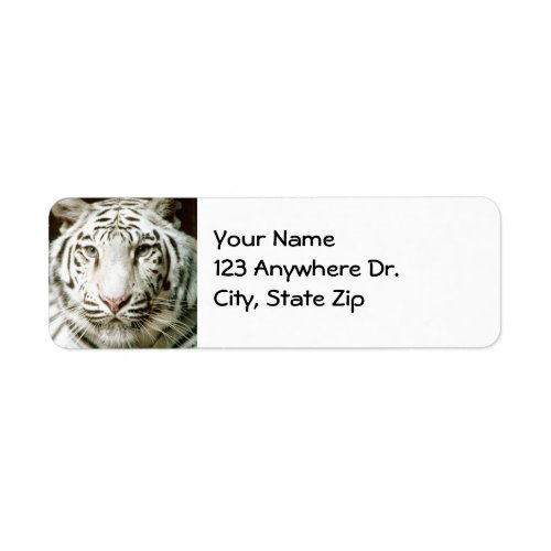 White Tiger Return Labels