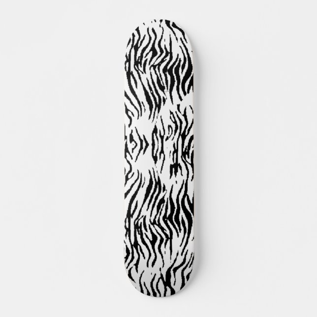 White Tiger Skateboard Deck (Front)