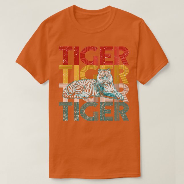 White Tiger T-Shirt (Design Front)