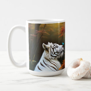 White Tiger Those Loving Moments, Coffee Mug
